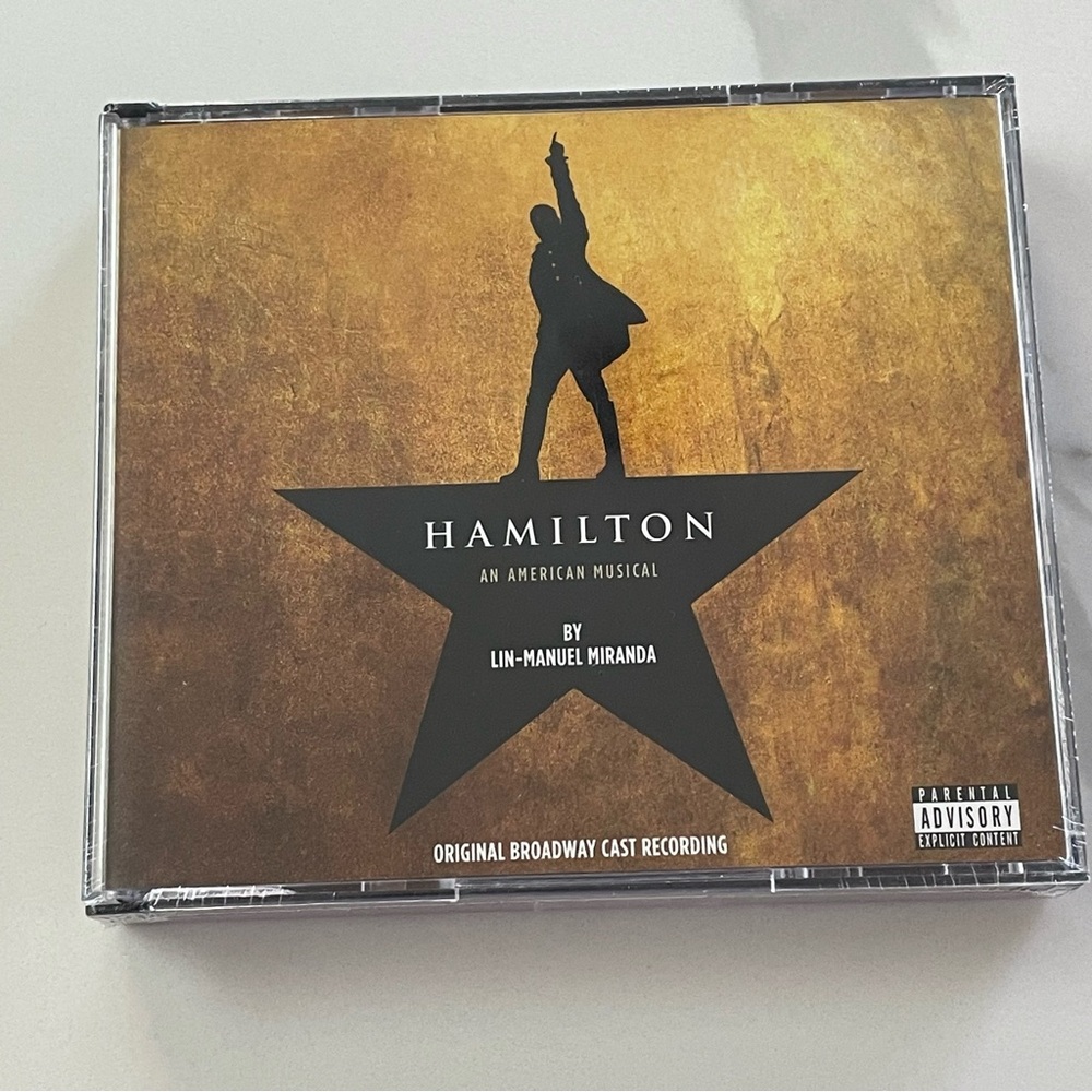 NEW Hamilton Soundtrack (2 Disc CD) (Original Broadway Recording)